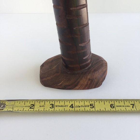 Carved Iron wood Palm Tree with Coconuts - Picture 10 of 12